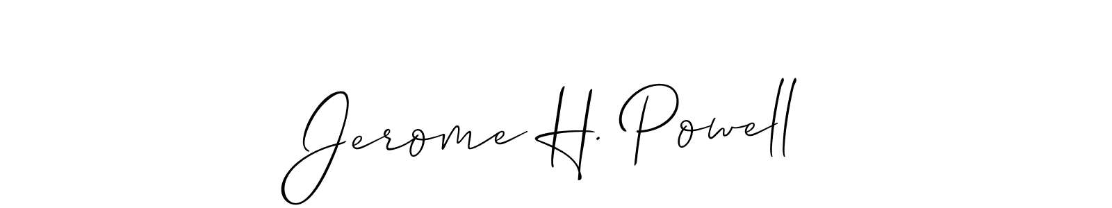 Here are the top 10 professional signature styles for the name Jerome H. Powell. These are the best autograph styles you can use for your name. Jerome H. Powell signature style 2 images and pictures png