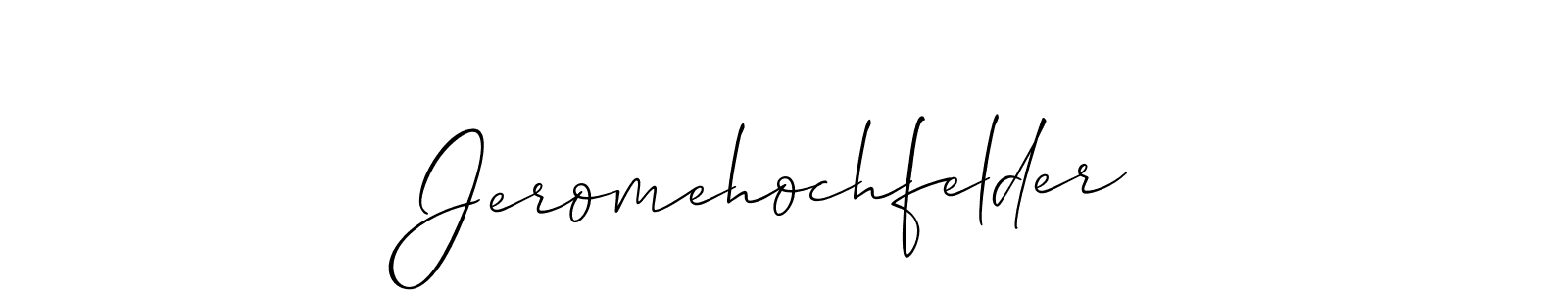 Check out images of Autograph of Jeromehochfelder name. Actor Jeromehochfelder Signature Style. Allison_Script is a professional sign style online. Jeromehochfelder signature style 2 images and pictures png