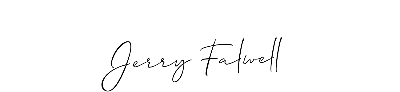Also we have Jerry Falwell name is the best signature style. Create professional handwritten signature collection using Allison_Script autograph style. Jerry Falwell signature style 2 images and pictures png