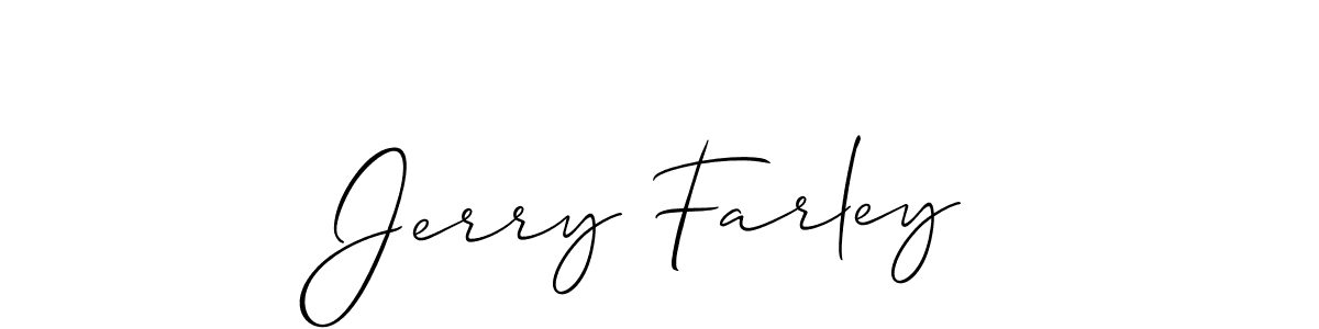 How to Draw Jerry Farley signature style? Allison_Script is a latest design signature styles for name Jerry Farley. Jerry Farley signature style 2 images and pictures png