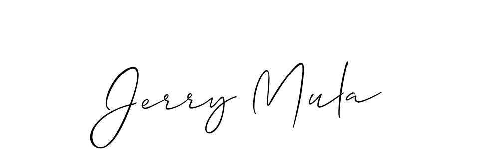 Check out images of Autograph of Jerry Mula name. Actor Jerry Mula Signature Style. Allison_Script is a professional sign style online. Jerry Mula signature style 2 images and pictures png