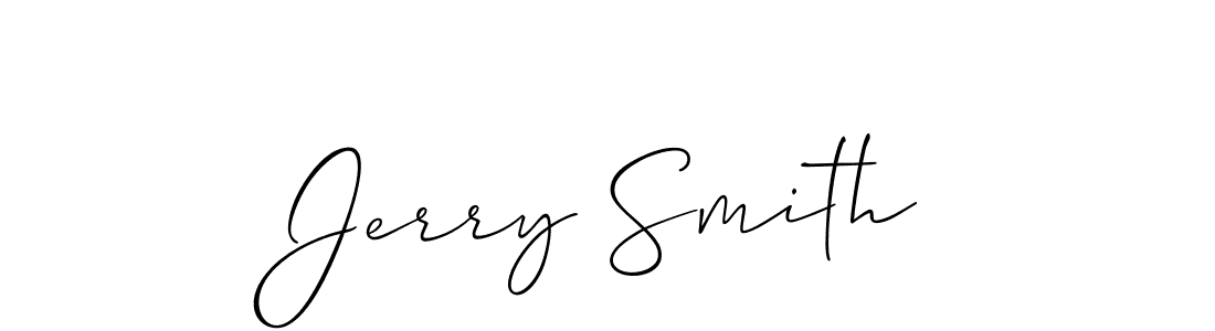 How to Draw Jerry Smith signature style? Allison_Script is a latest design signature styles for name Jerry Smith. Jerry Smith signature style 2 images and pictures png