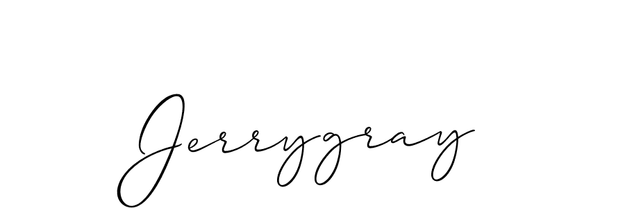Once you've used our free online signature maker to create your best signature Allison_Script style, it's time to enjoy all of the benefits that Jerrygray name signing documents. Jerrygray signature style 2 images and pictures png