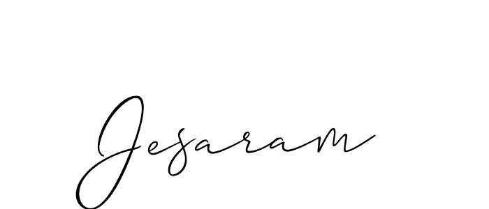 Also You can easily find your signature by using the search form. We will create Jesaram name handwritten signature images for you free of cost using Allison_Script sign style. Jesaram signature style 2 images and pictures png