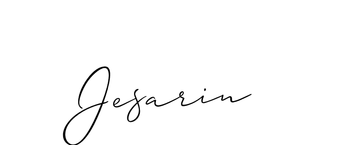 Make a short Jesarin signature style. Manage your documents anywhere anytime using Allison_Script. Create and add eSignatures, submit forms, share and send files easily. Jesarin signature style 2 images and pictures png