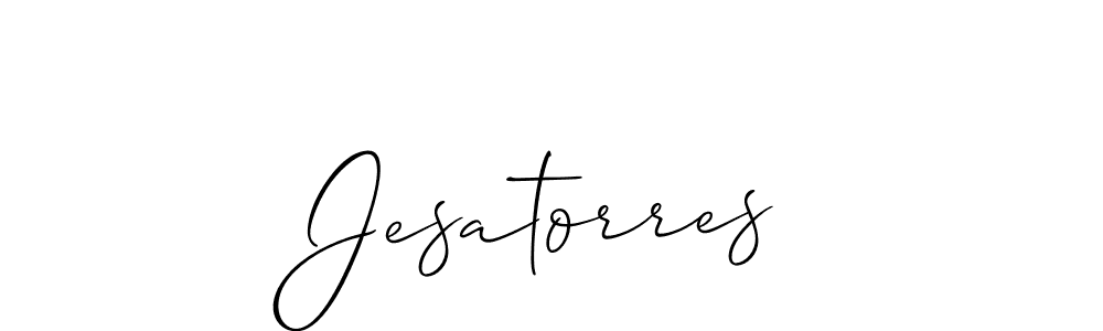Similarly Allison_Script is the best handwritten signature design. Signature creator online .You can use it as an online autograph creator for name Jesatorres. Jesatorres signature style 2 images and pictures png