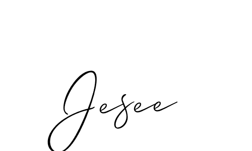 Make a short Jesee signature style. Manage your documents anywhere anytime using Allison_Script. Create and add eSignatures, submit forms, share and send files easily. Jesee signature style 2 images and pictures png