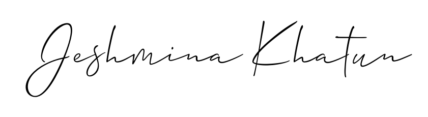 An effortless, minimalist signature concept for Jeshmina Khatun using Allison_Script design. Clean lines that look great on any document. Jeshmina Khatun signature style 2 images and pictures png