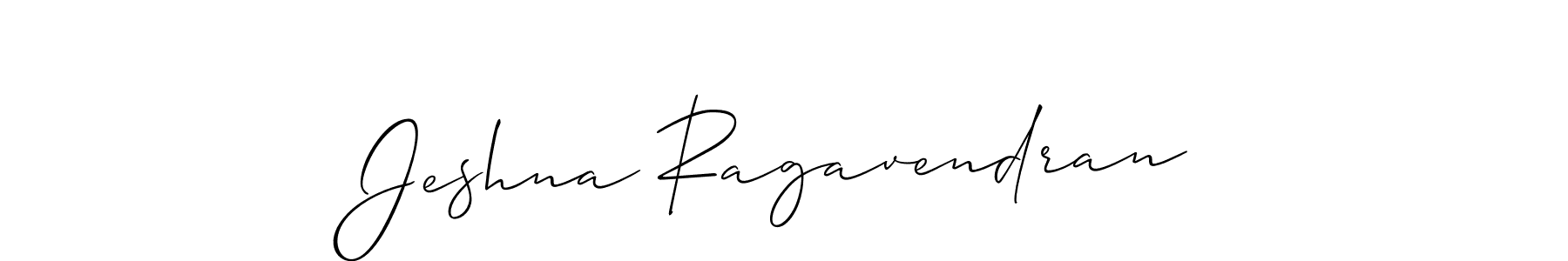 This is the best signature style for the Jeshna Ragavendran name. Also you like these signature font (Allison_Script). Mix name signature. Jeshna Ragavendran signature style 2 images and pictures png