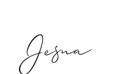 Once you've used our free online signature maker to create your best signature Allison_Script style, it's time to enjoy all of the benefits that Jesna name signing documents. Jesna signature style 2 images and pictures png