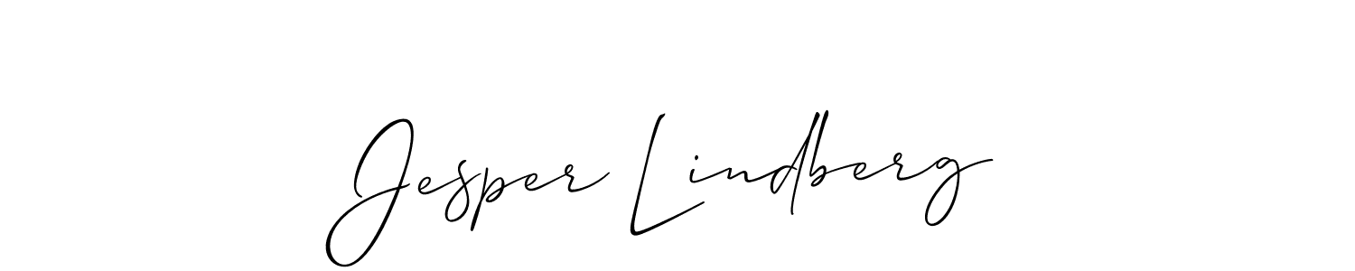 How to Draw Jesper Lindberg signature style? Allison_Script is a latest design signature styles for name Jesper Lindberg. Jesper Lindberg signature style 2 images and pictures png