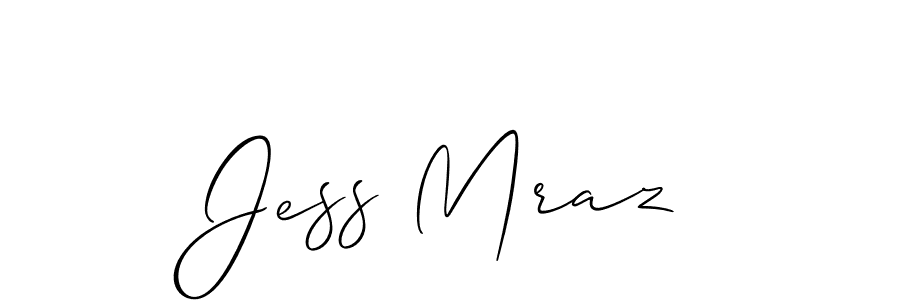 It looks lik you need a new signature style for name Jess Mraz. Design unique handwritten (Allison_Script) signature with our free signature maker in just a few clicks. Jess Mraz signature style 2 images and pictures png