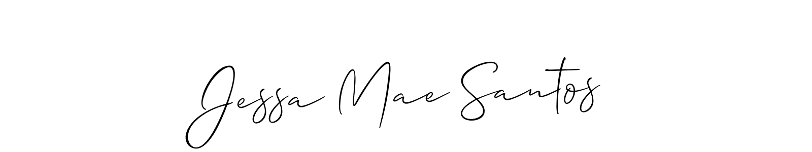 Make a short Jessa Mae Santos signature style. Manage your documents anywhere anytime using Allison_Script. Create and add eSignatures, submit forms, share and send files easily. Jessa Mae Santos signature style 2 images and pictures png