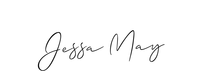 Also we have Jessa May name is the best signature style. Create professional handwritten signature collection using Allison_Script autograph style. Jessa May signature style 2 images and pictures png