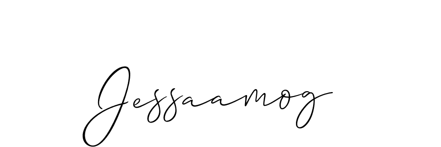 Make a short Jessaamog signature style. Manage your documents anywhere anytime using Allison_Script. Create and add eSignatures, submit forms, share and send files easily. Jessaamog signature style 2 images and pictures png