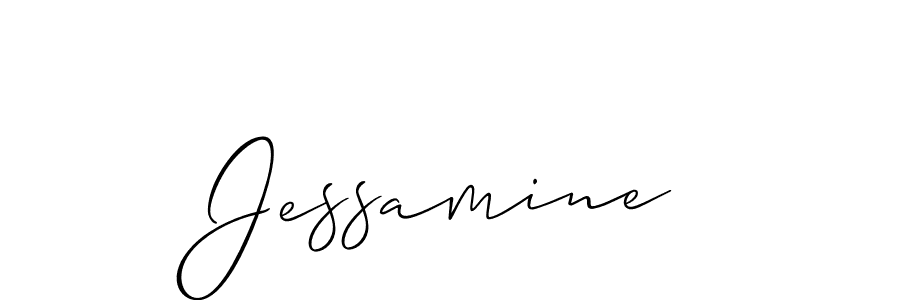 Jessamine stylish signature style. Best Handwritten Sign (Allison_Script) for my name. Handwritten Signature Collection Ideas for my name Jessamine. Jessamine signature style 2 images and pictures png