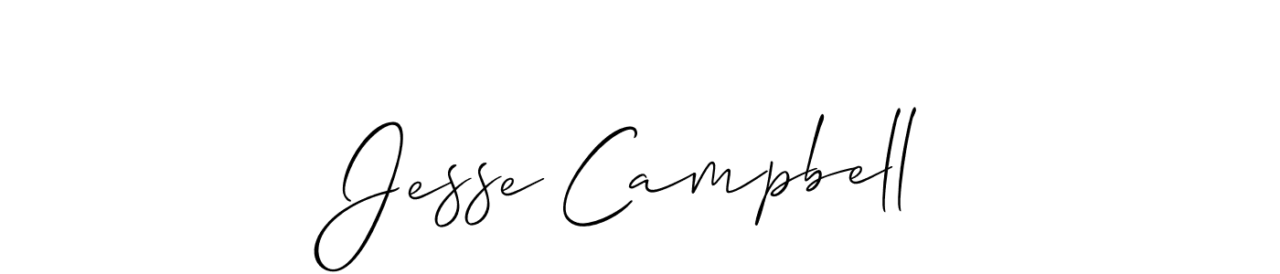 Allison_Script is a professional signature style that is perfect for those who want to add a touch of class to their signature. It is also a great choice for those who want to make their signature more unique. Get Jesse Campbell name to fancy signature for free. Jesse Campbell signature style 2 images and pictures png