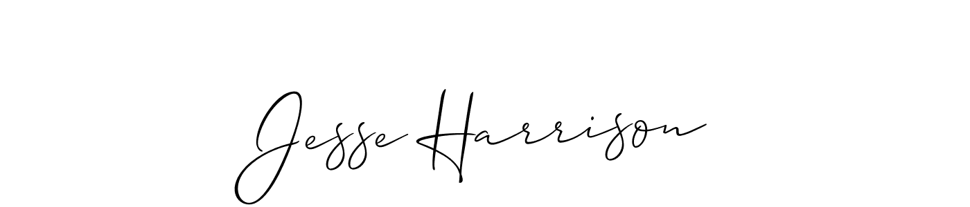 Create a beautiful signature design for name Jesse Harrison. With this signature (Allison_Script) fonts, you can make a handwritten signature for free. Jesse Harrison signature style 2 images and pictures png