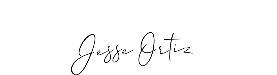 Allison_Script is a professional signature style that is perfect for those who want to add a touch of class to their signature. It is also a great choice for those who want to make their signature more unique. Get Jesse Ortiz name to fancy signature for free. Jesse Ortiz signature style 2 images and pictures png