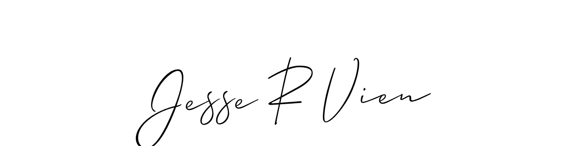 Once you've used our free online signature maker to create your best signature Allison_Script style, it's time to enjoy all of the benefits that Jesse R Vien name signing documents. Jesse R Vien signature style 2 images and pictures png