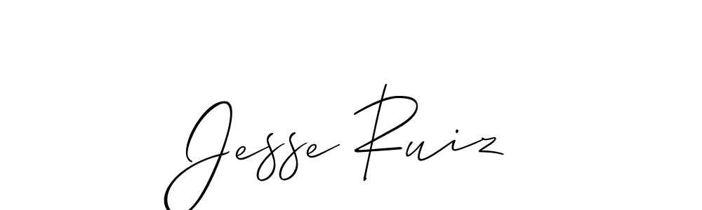 Similarly Allison_Script is the best handwritten signature design. Signature creator online .You can use it as an online autograph creator for name Jesse Ruiz. Jesse Ruiz signature style 2 images and pictures png