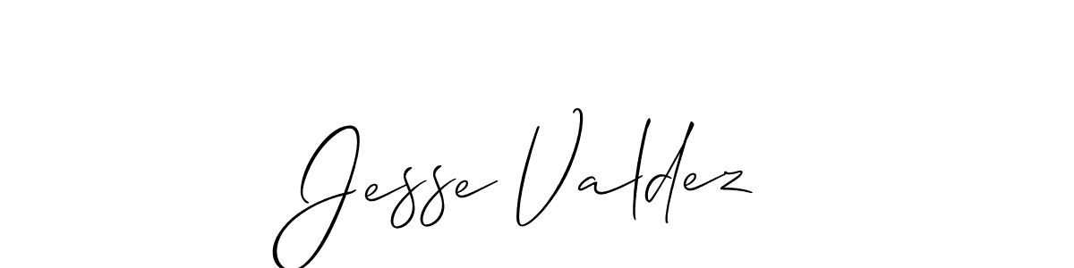 The best way (Allison_Script) to make a short signature is to pick only two or three words in your name. The name Jesse Valdez include a total of six letters. For converting this name. Jesse Valdez signature style 2 images and pictures png