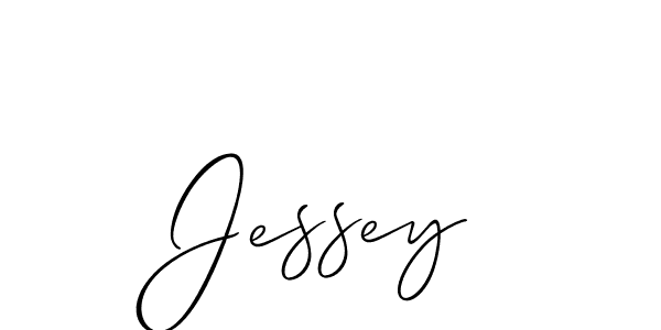 You should practise on your own different ways (Allison_Script) to write your name (Jessey) in signature. don't let someone else do it for you. Jessey signature style 2 images and pictures png