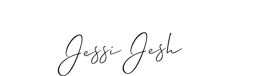 It looks lik you need a new signature style for name Jessi Jesh. Design unique handwritten (Allison_Script) signature with our free signature maker in just a few clicks. Jessi Jesh signature style 2 images and pictures png