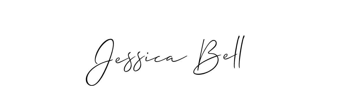 Design your own signature with our free online signature maker. With this signature software, you can create a handwritten (Allison_Script) signature for name Jessica Bell. Jessica Bell signature style 2 images and pictures png