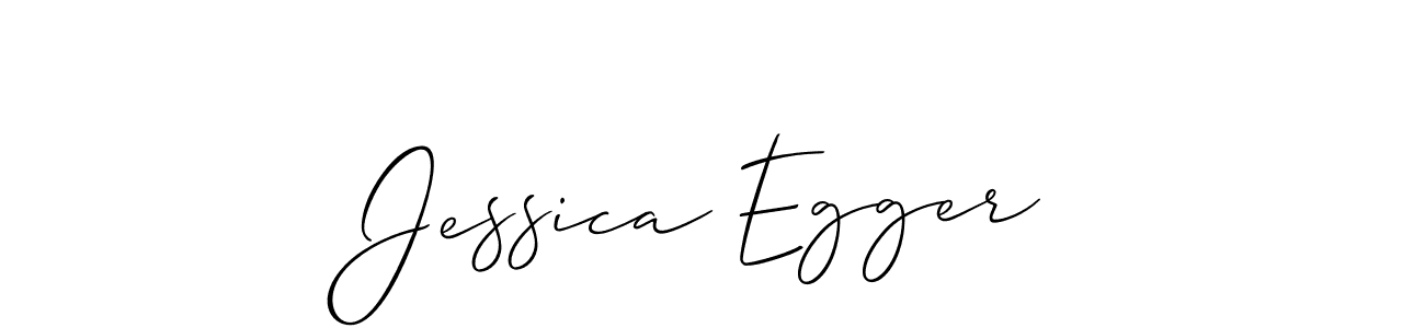 It looks lik you need a new signature style for name Jessica Egger. Design unique handwritten (Allison_Script) signature with our free signature maker in just a few clicks. Jessica Egger signature style 2 images and pictures png