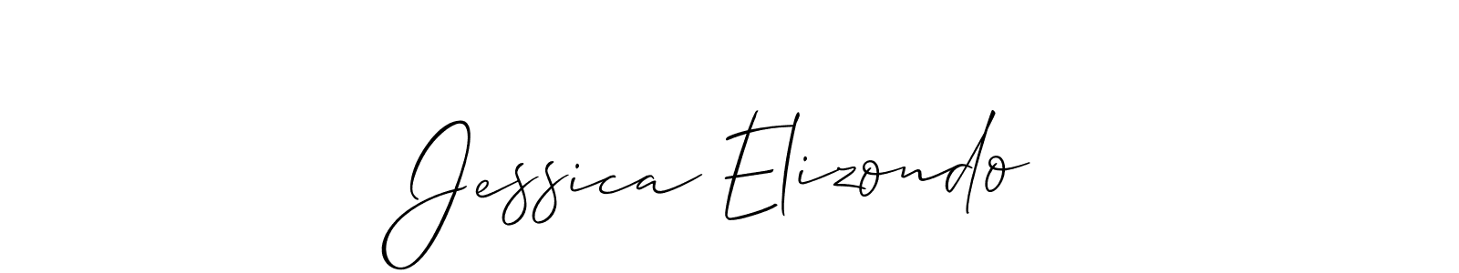 Similarly Allison_Script is the best handwritten signature design. Signature creator online .You can use it as an online autograph creator for name Jessica Elizondo. Jessica Elizondo signature style 2 images and pictures png