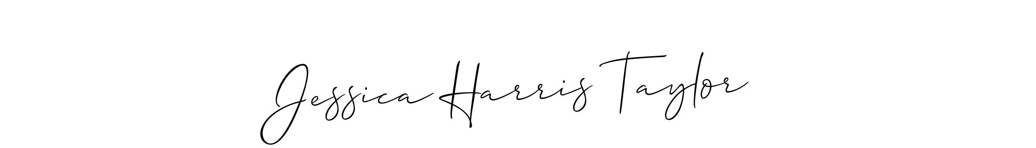 Make a short Jessica Harris Taylor signature style. Manage your documents anywhere anytime using Allison_Script. Create and add eSignatures, submit forms, share and send files easily. Jessica Harris Taylor signature style 2 images and pictures png