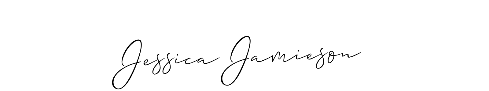 How to make Jessica Jamieson signature? Allison_Script is a professional autograph style. Create handwritten signature for Jessica Jamieson name. Jessica Jamieson signature style 2 images and pictures png
