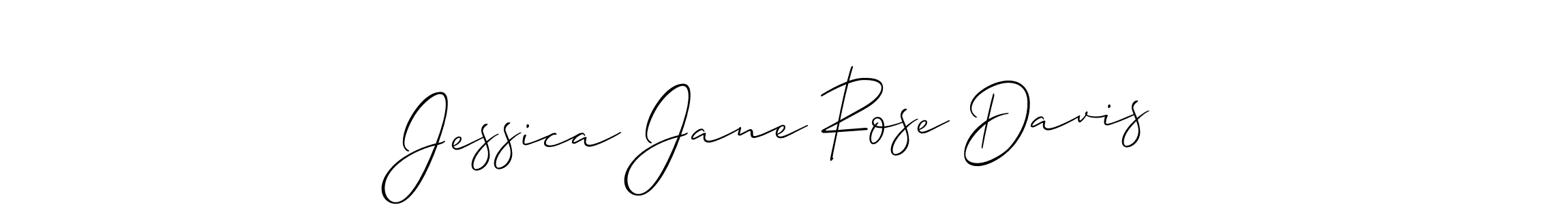 if you are searching for the best signature style for your name Jessica Jane Rose Davis. so please give up your signature search. here we have designed multiple signature styles  using Allison_Script. Jessica Jane Rose Davis signature style 2 images and pictures png