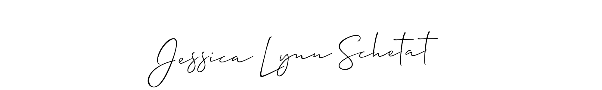 if you are searching for the best signature style for your name Jessica Lynn Schetat. so please give up your signature search. here we have designed multiple signature styles  using Allison_Script. Jessica Lynn Schetat signature style 2 images and pictures png