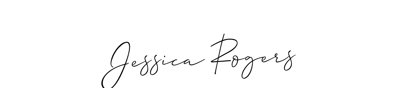 The best way (Allison_Script) to make a short signature is to pick only two or three words in your name. The name Jessica Rogers include a total of six letters. For converting this name. Jessica Rogers signature style 2 images and pictures png