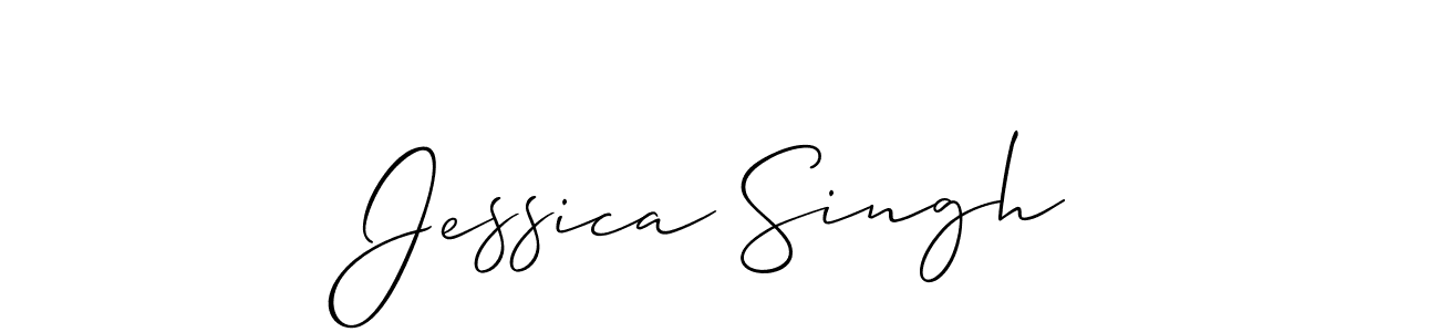 How to Draw Jessica Singh signature style? Allison_Script is a latest design signature styles for name Jessica Singh. Jessica Singh signature style 2 images and pictures png