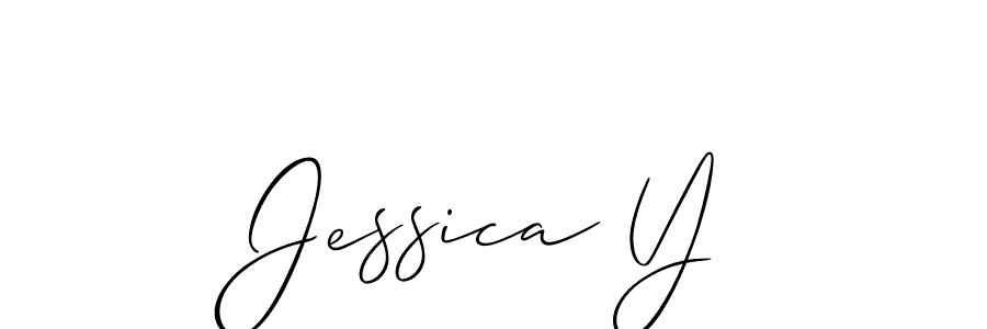 Make a beautiful signature design for name Jessica Y. Use this online signature maker to create a handwritten signature for free. Jessica Y signature style 2 images and pictures png
