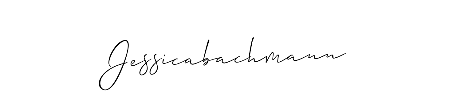 Also we have Jessicabachmann name is the best signature style. Create professional handwritten signature collection using Allison_Script autograph style. Jessicabachmann signature style 2 images and pictures png