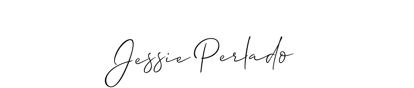 Allison_Script is a professional signature style that is perfect for those who want to add a touch of class to their signature. It is also a great choice for those who want to make their signature more unique. Get Jessie Perlado name to fancy signature for free. Jessie Perlado signature style 2 images and pictures png