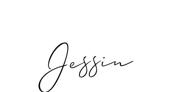 Here are the top 10 professional signature styles for the name Jessin. These are the best autograph styles you can use for your name. Jessin signature style 2 images and pictures png