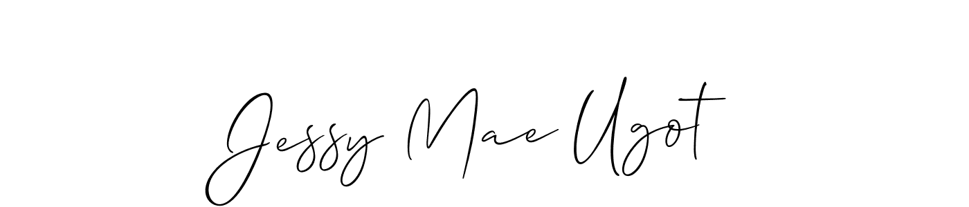 You can use this online signature creator to create a handwritten signature for the name Jessy Mae Ugot. This is the best online autograph maker. Jessy Mae Ugot signature style 2 images and pictures png