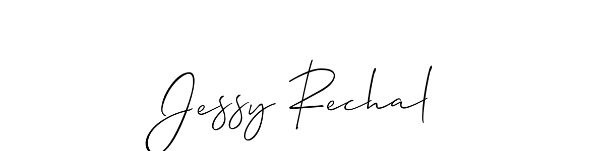 This is the best signature style for the Jessy Rechal name. Also you like these signature font (Allison_Script). Mix name signature. Jessy Rechal signature style 2 images and pictures png