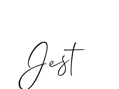 Jest stylish signature style. Best Handwritten Sign (Allison_Script) for my name. Handwritten Signature Collection Ideas for my name Jest. Jest signature style 2 images and pictures png