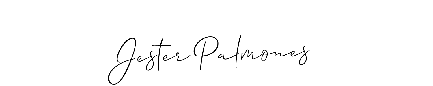 Best and Professional Signature Style for Jester Palmones. Allison_Script Best Signature Style Collection. Jester Palmones signature style 2 images and pictures png