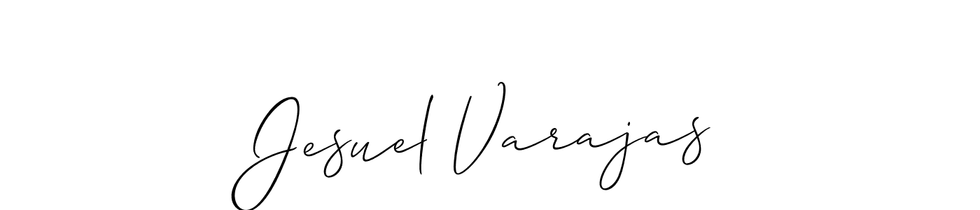 Once you've used our free online signature maker to create your best signature Allison_Script style, it's time to enjoy all of the benefits that Jesuel Varajas name signing documents. Jesuel Varajas signature style 2 images and pictures png