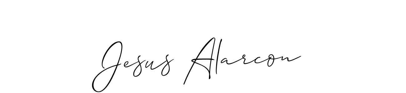 if you are searching for the best signature style for your name Jesus Alarcon. so please give up your signature search. here we have designed multiple signature styles  using Allison_Script. Jesus Alarcon signature style 2 images and pictures png