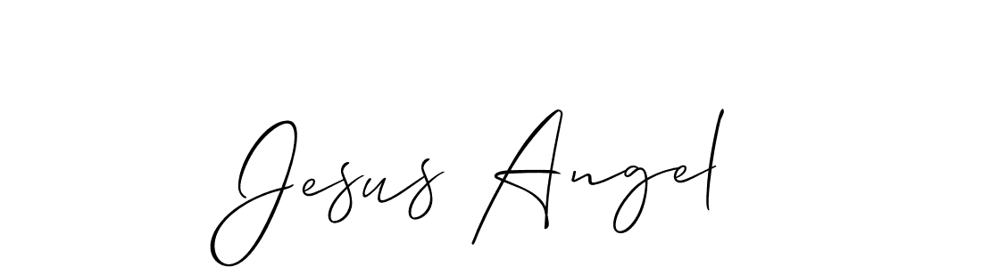 The best way (Allison_Script) to make a short signature is to pick only two or three words in your name. The name Jesus Angel include a total of six letters. For converting this name. Jesus Angel signature style 2 images and pictures png