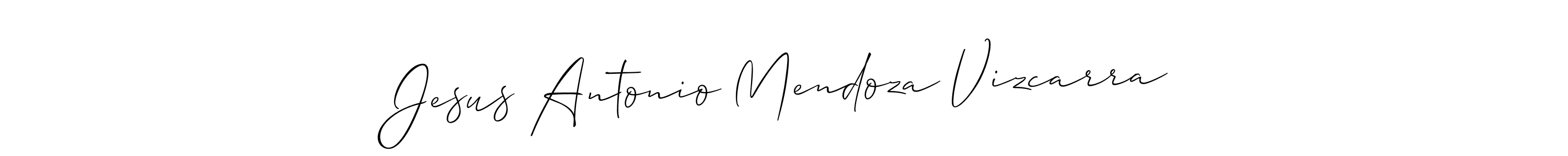 Make a beautiful signature design for name Jesus Antonio Mendoza Vizcarra. Use this online signature maker to create a handwritten signature for free. Jesus Antonio Mendoza Vizcarra signature style 2 images and pictures png