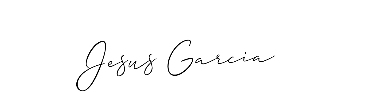 Design your own signature with our free online signature maker. With this signature software, you can create a handwritten (Allison_Script) signature for name Jesus Garcia. Jesus Garcia signature style 2 images and pictures png